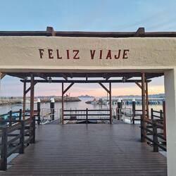 Mit Blick auf die Isla del Carmen