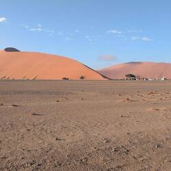 Da oben laufen sie schon