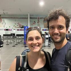 Pünktlich zurück am Flughafen!