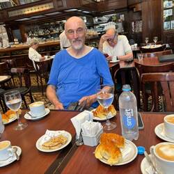 Letzter Kaffee in Buenos Aires