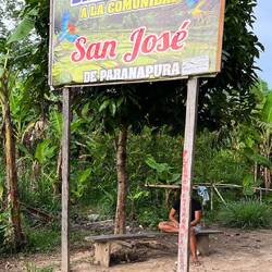 Das Dorf San José liegt mitten im Dschungel