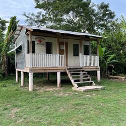 Das Krankenhaus des Dorfes