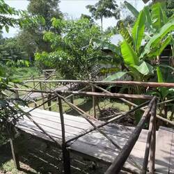 Während der Regenzeit ist die komplette Fläche überflutet