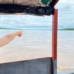 Genau hier beginnt der Fluss Amazonas. So cool!