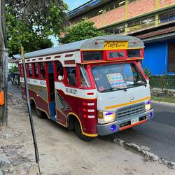 Schöne Busse haben die hier