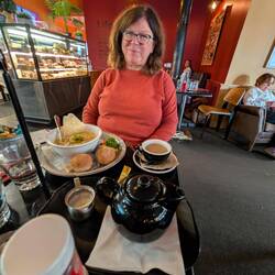 If I'd known how good Audrey's seafood chowder was and I would have had a bowl of too