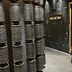 Entrance to the Pacific Rim Asian restaurant on board.