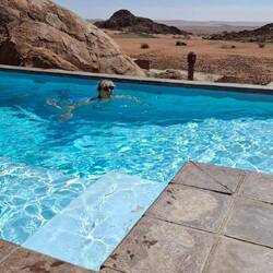 Ins wirklich kalte Wasser mit Ausblick***