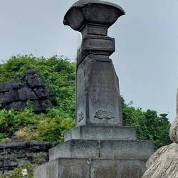 The shrine at the end of the dragon's tail