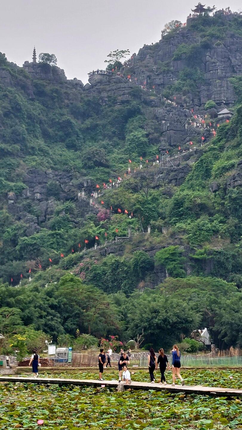 Hang Mua; "The Great Wall of Vietnam"