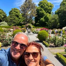 Rosengarten im Botanic Gardens