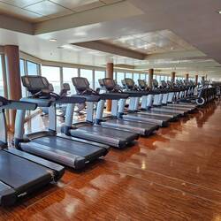 Fitness center. Pretty decent size