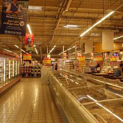 Ein riesiger Supermarkt - die Auswahl hatte ich lange nicht