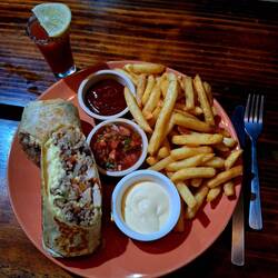 Burrito im Restaurante Kinsu