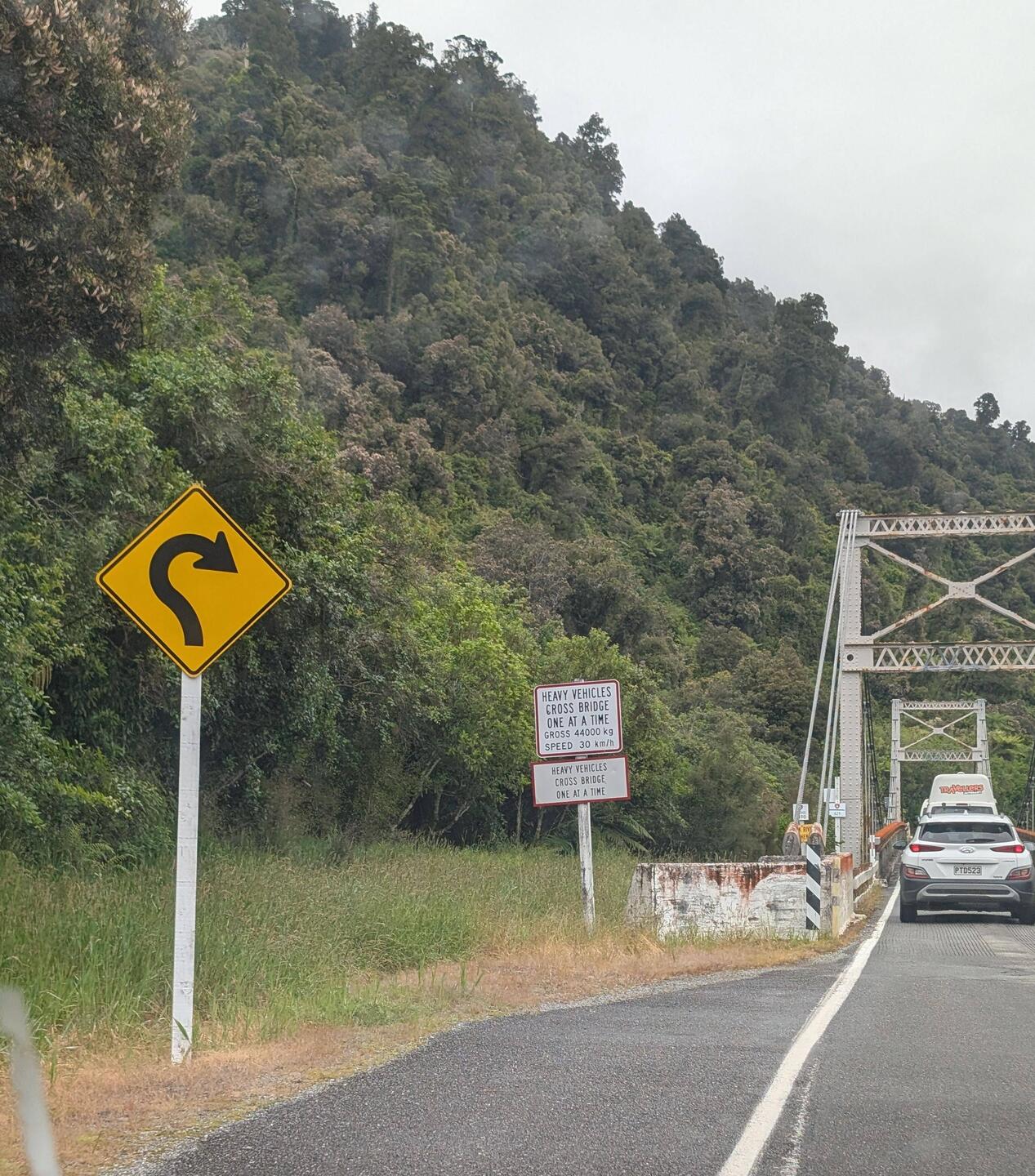 Curves everywhere, just like one-way Bridges