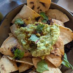 Guacamole and chips was good