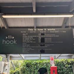 Bei Hook konnten wir noch unseren eigenen Lachs angeln