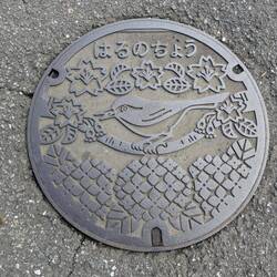 Tosa City manhole cover