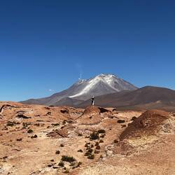 Aktiver Vulkan auf über 6000m