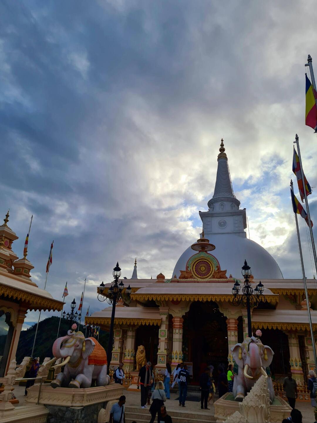 An wunderschöna Buddhistischa Tempel...