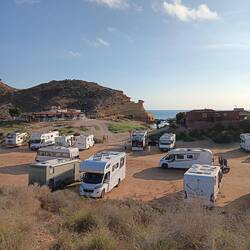Playa de Los Cocedores, unser neuer Stellplatz