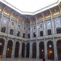 Courtyard stock exchange