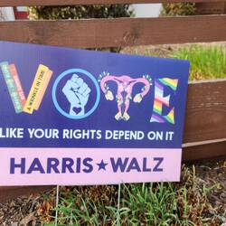 Great sign, but not enough to get them elected