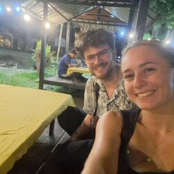 Et un dîner dans un super petit restau local