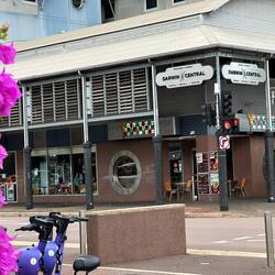 Darwin Central, where 2 main streets cross.