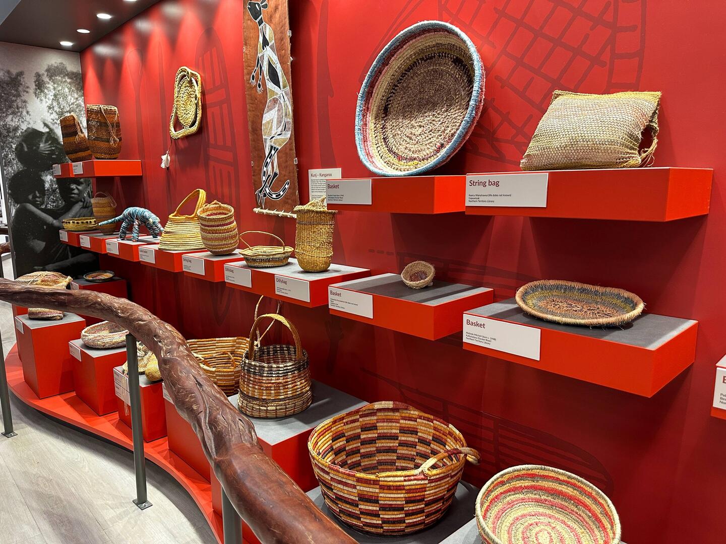 Selection of handmade baskets