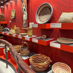 Selection of handmade baskets