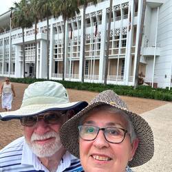 Us outside the NT People's House