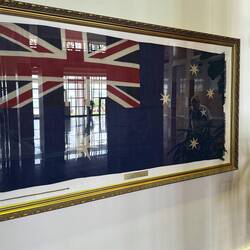 The tattered flag that survived the bombings