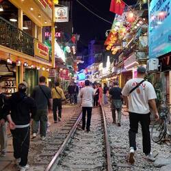 Hanoi; Train Street