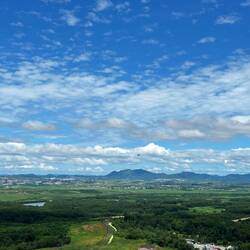 Blick nach Nordkorea