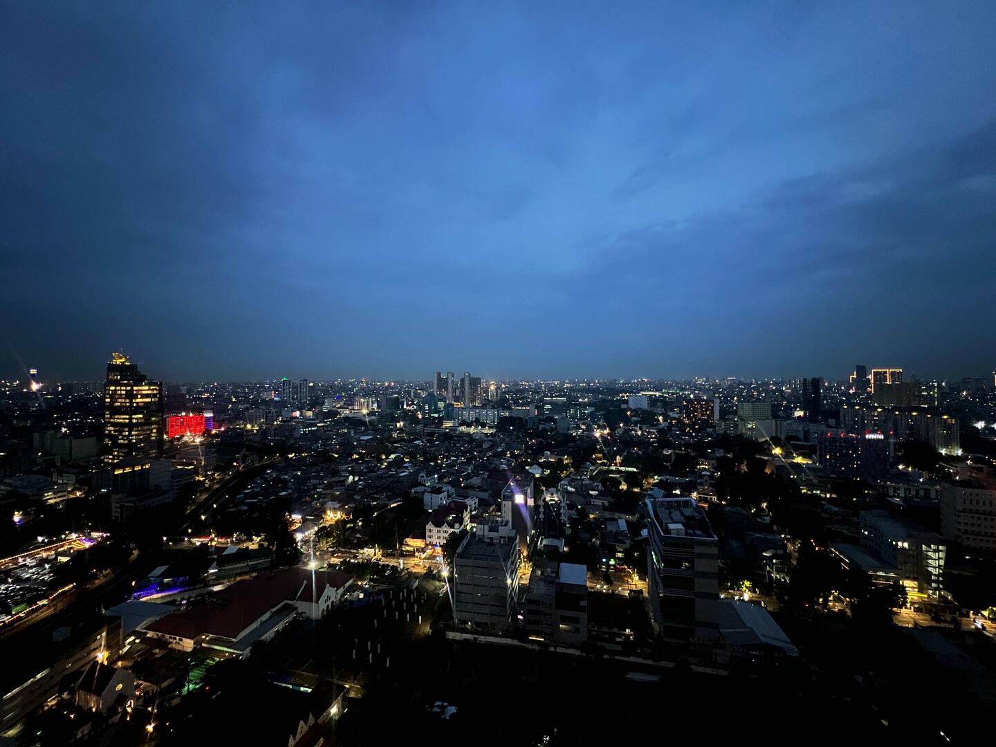 Vue depuis notre appartement