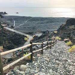 Es nördlich an der Westküste der Playa de Echentive.