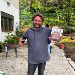 Diego and his families wine and in a cask !!