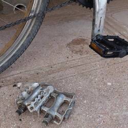 Die neuen Pedalen hat sich mein Fahrrad verdient