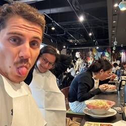 Beim Ramen schlürfen