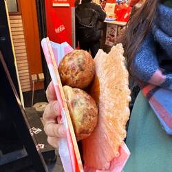 Takoyaki: Krabben Bällchen