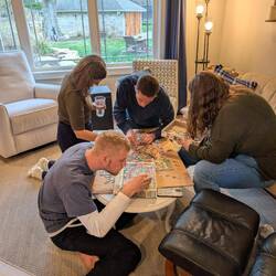 Spent the day puzzling