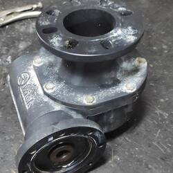 Ankerwinsch in der Werkstatt