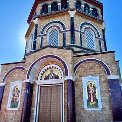 ..neben einer schönen Aussicht auch mit Kunst..