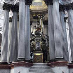 Tabernacle Behind the High Altar in New Cathedral