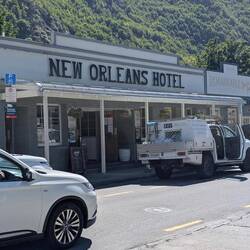 Cool restaurant and hotel