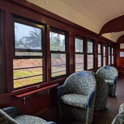 Im Inneren unseres Wagons