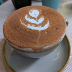 Und einen Zimt Cappuccino