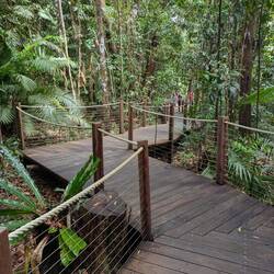 Zur zweiten Aussichtsplattform