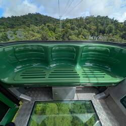 Und tolle Sicht durch den Glasboden